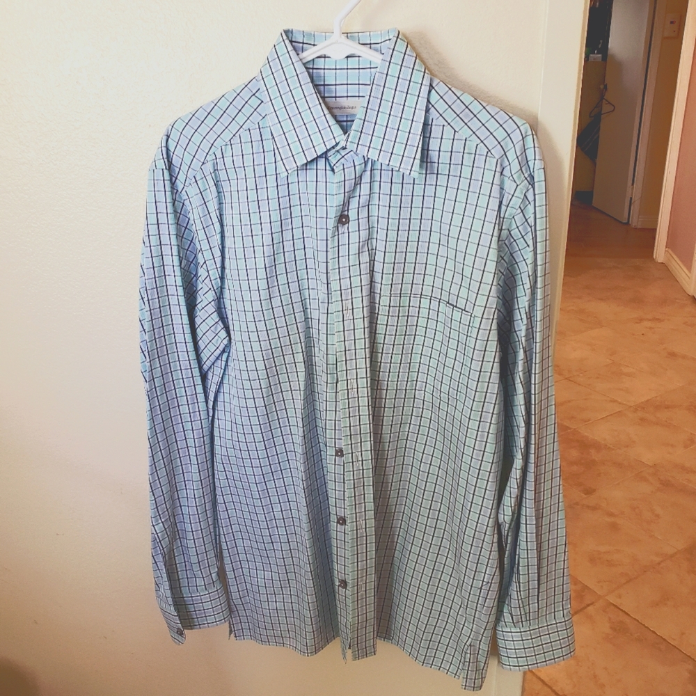 Ermenegildo Zegna Designer Long sleeve dress shirt. New